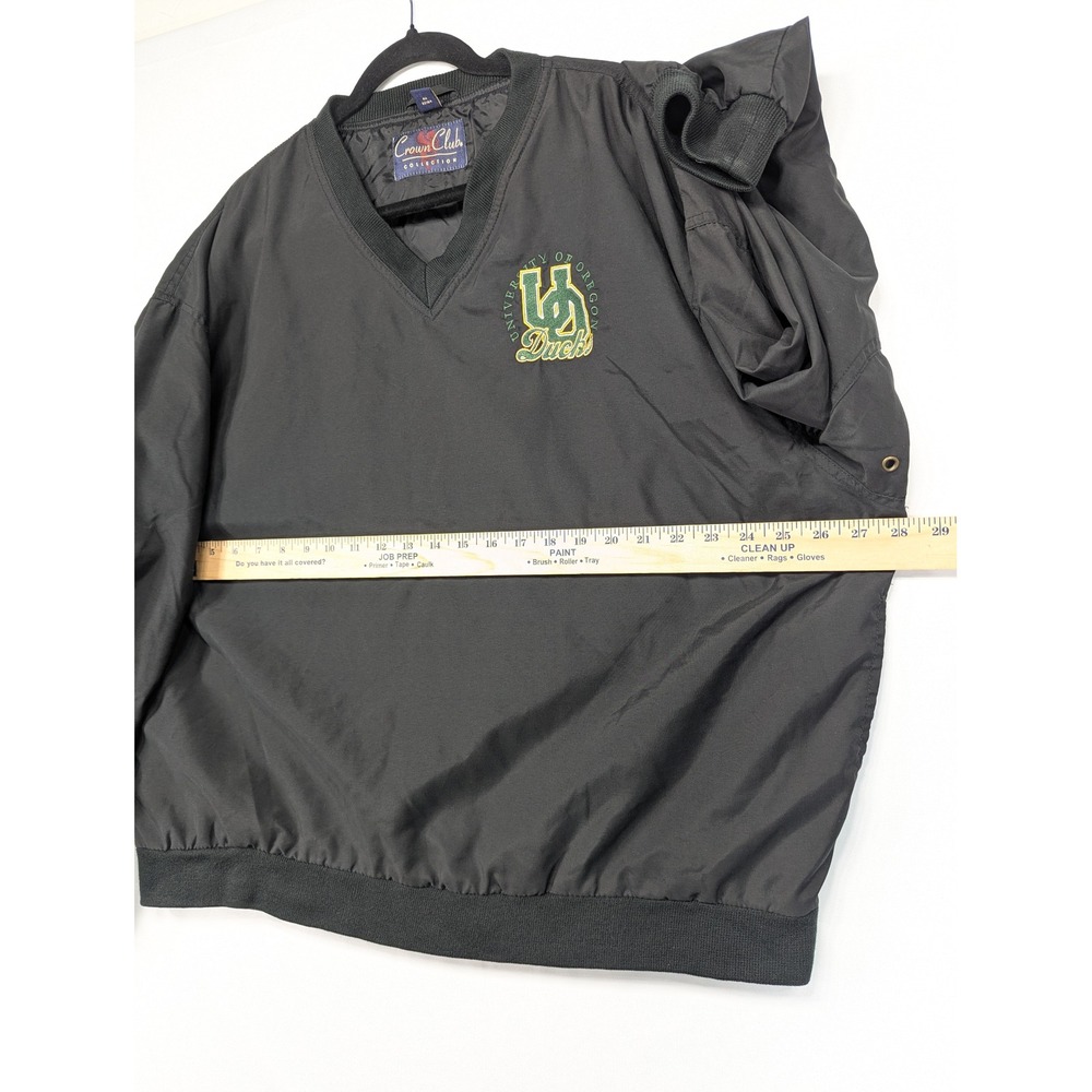 Crown Club Collection University of Oregon Ducks Windbreaker Pullover Jacket XL - Picture 5 of 8